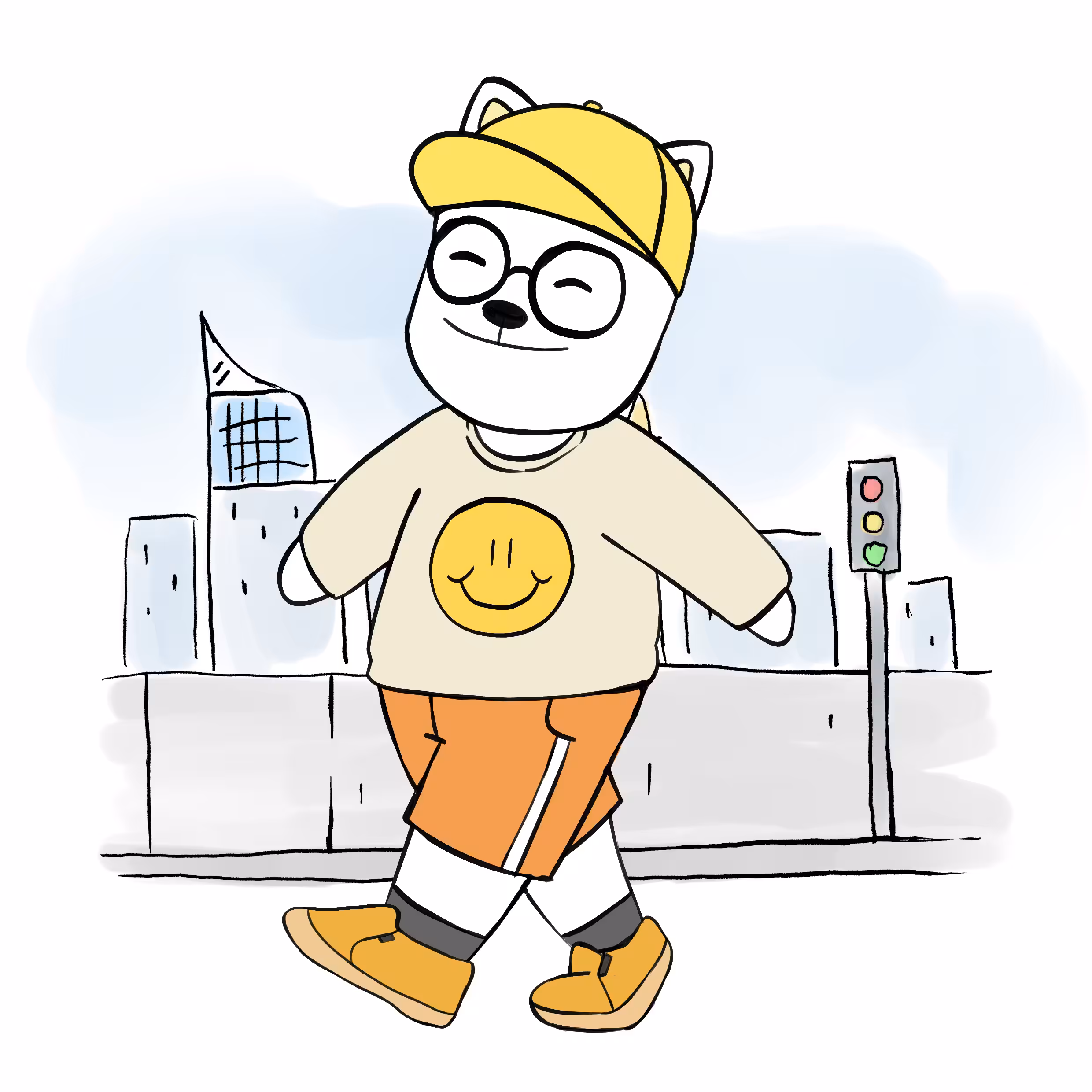 Anjing - Yellow Cap