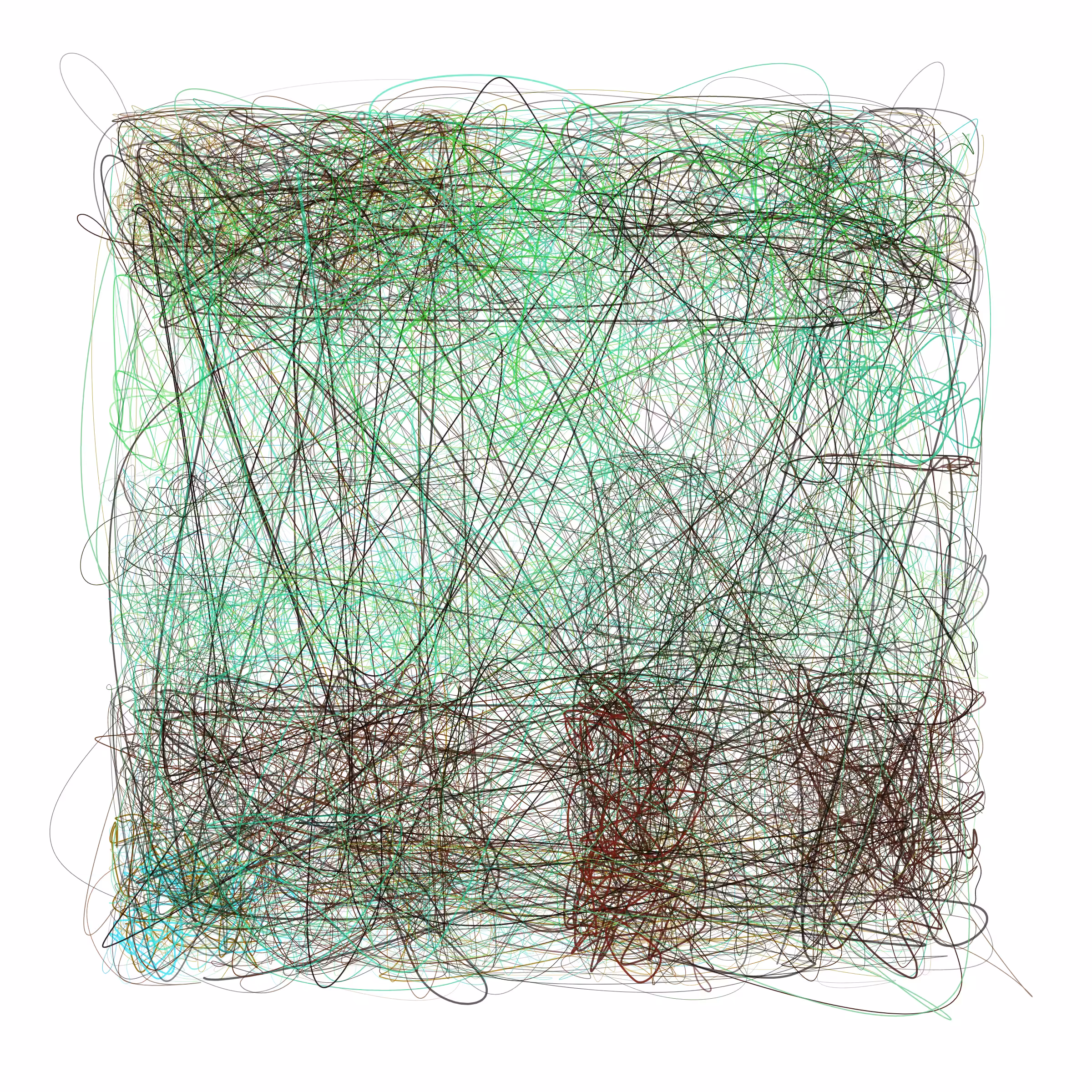 Scribbled Boundaries #353