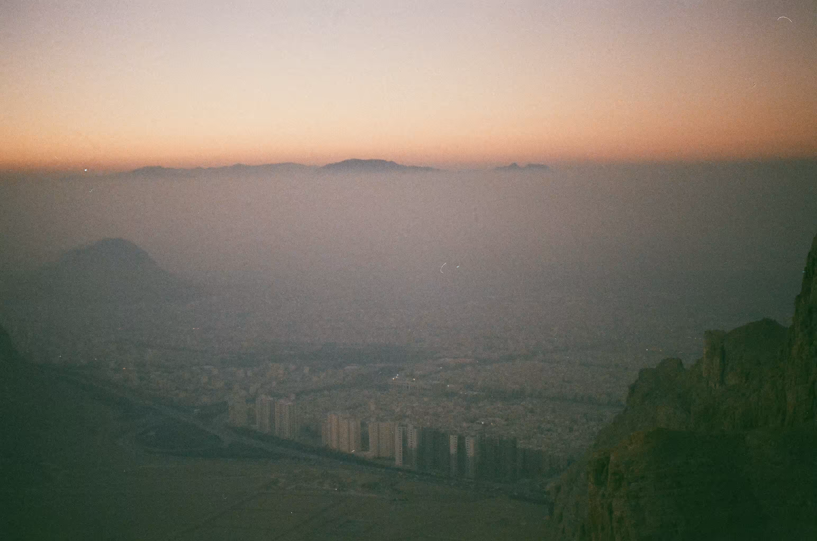 City under the smog