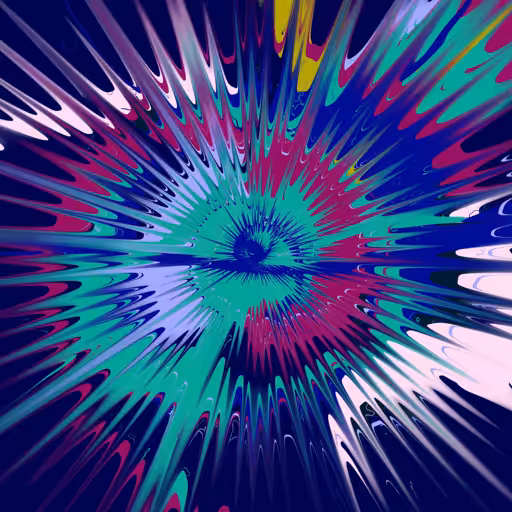 Beautiful, Lively Elegant, Most Exquisitive, Rare But Curious, Romantic Explosion Painting