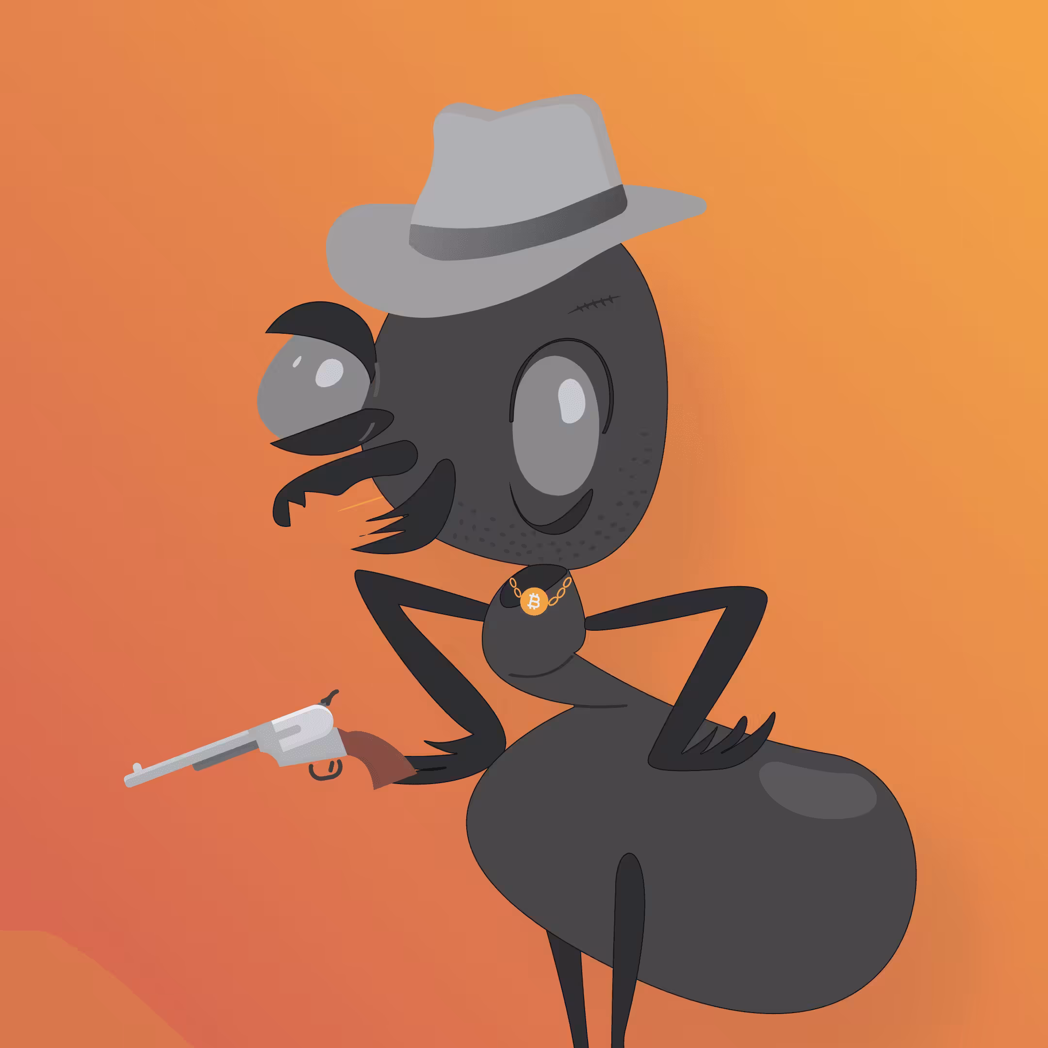 Workaholic Crypto Ant #4