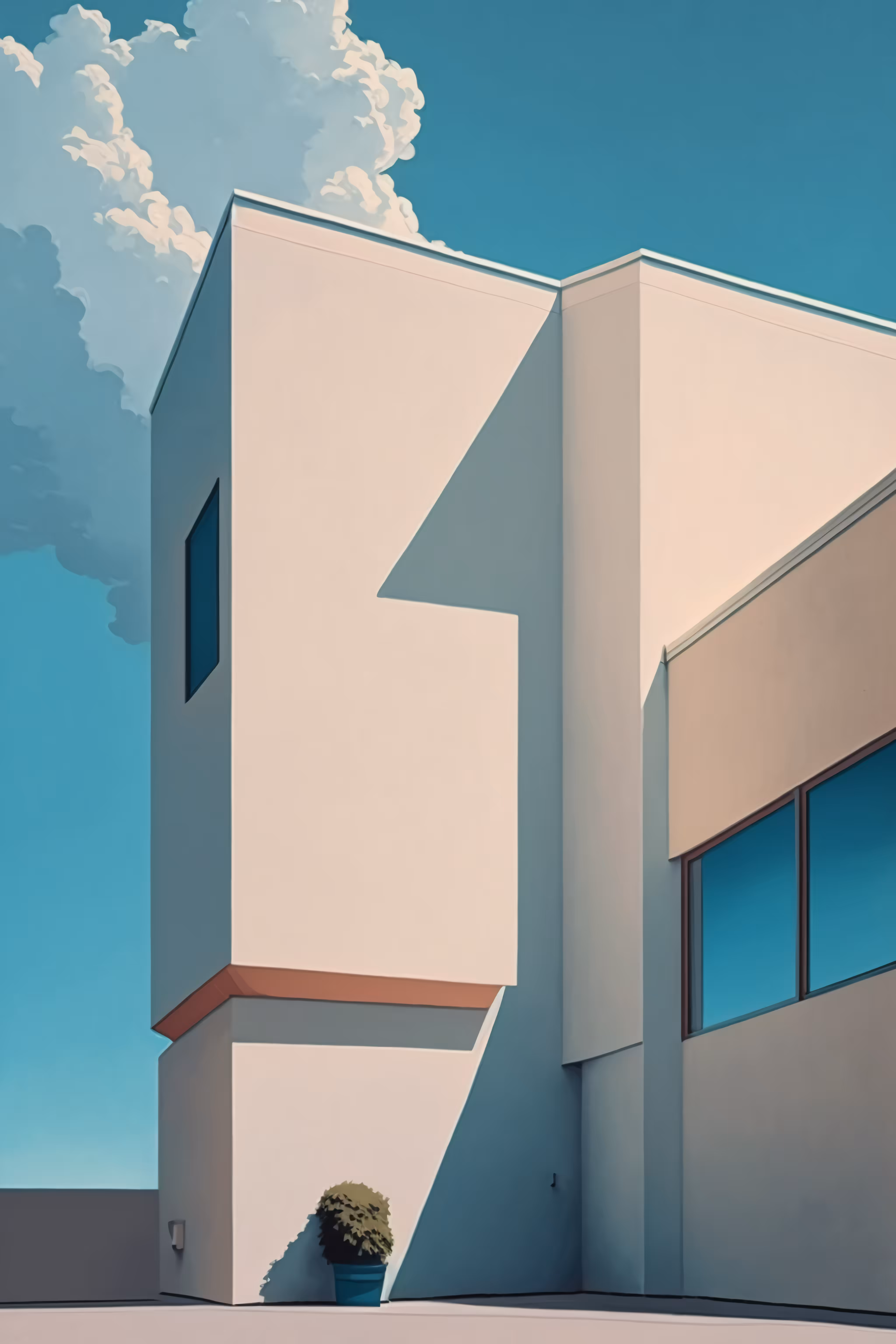 Behind The Building