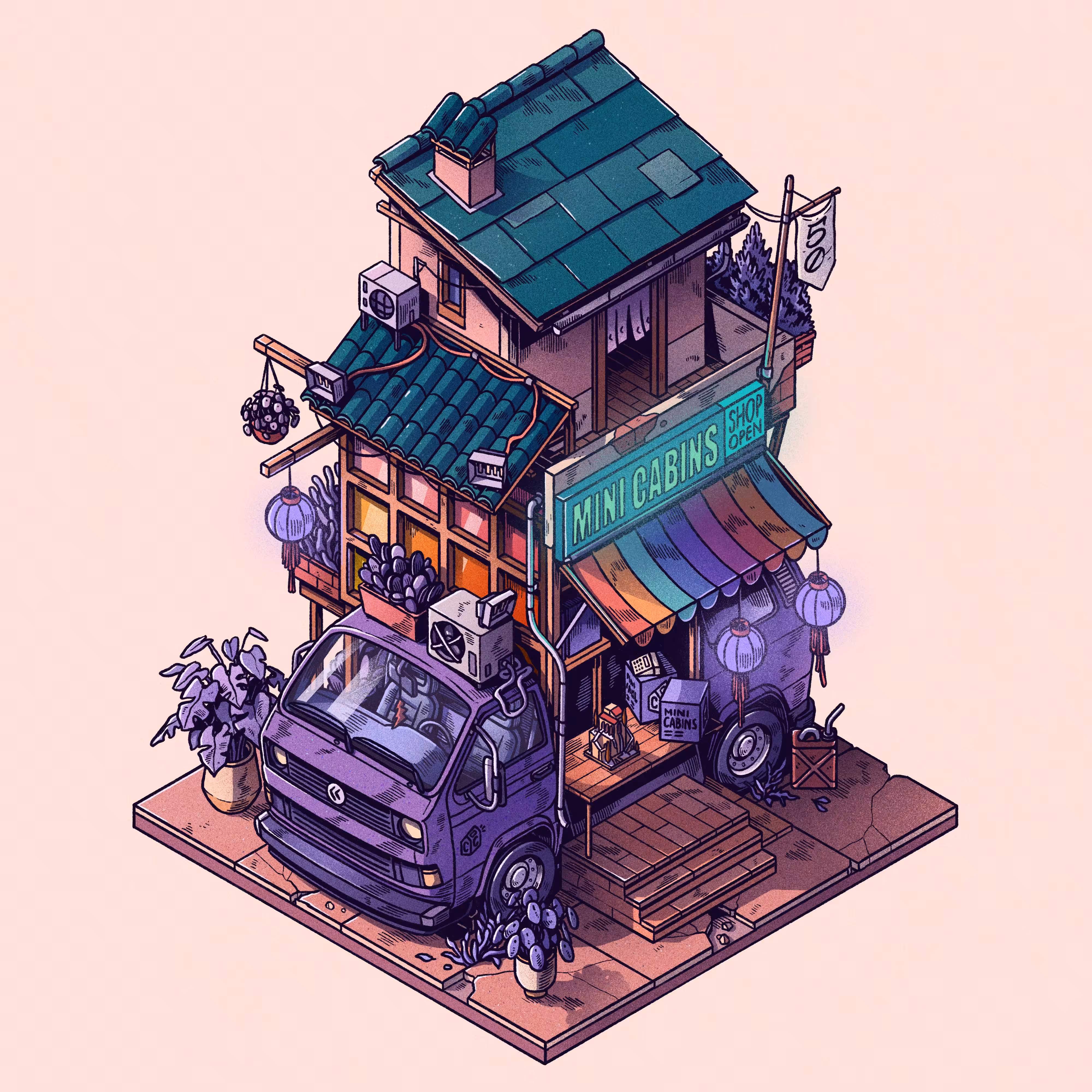 Curious Cabins #50: Caravan #658