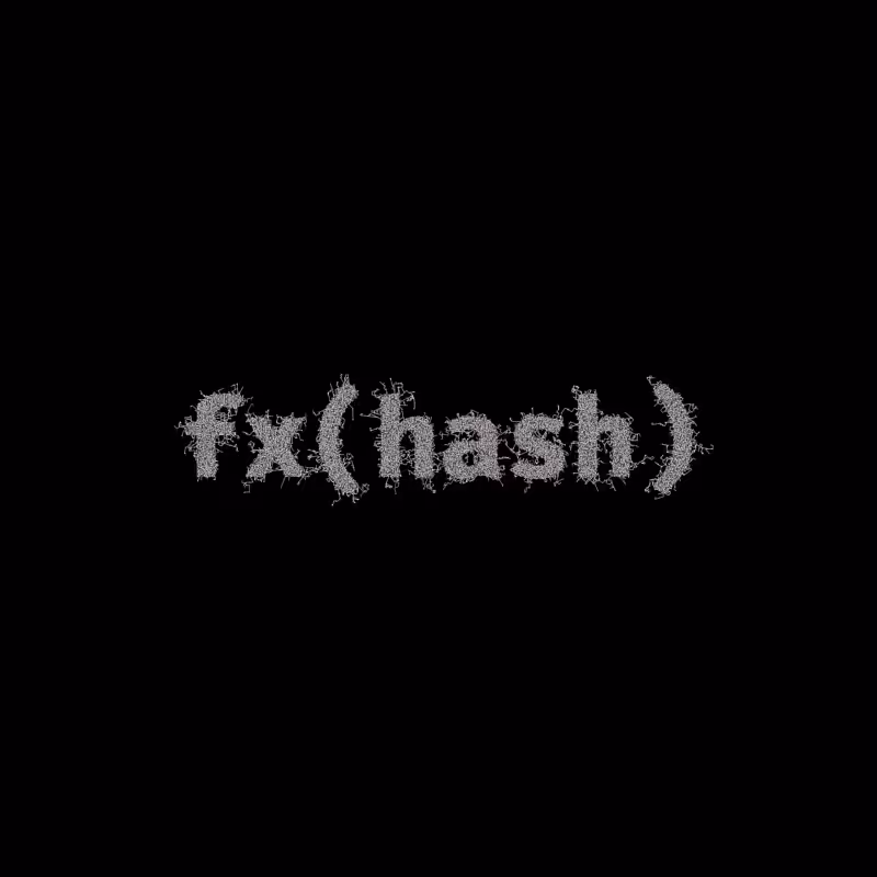 FXHASH Generative Logo #117