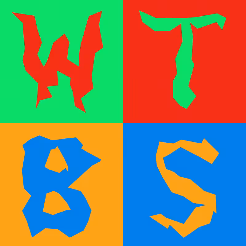Waiting To Be Signed Logo with Wobbles #317