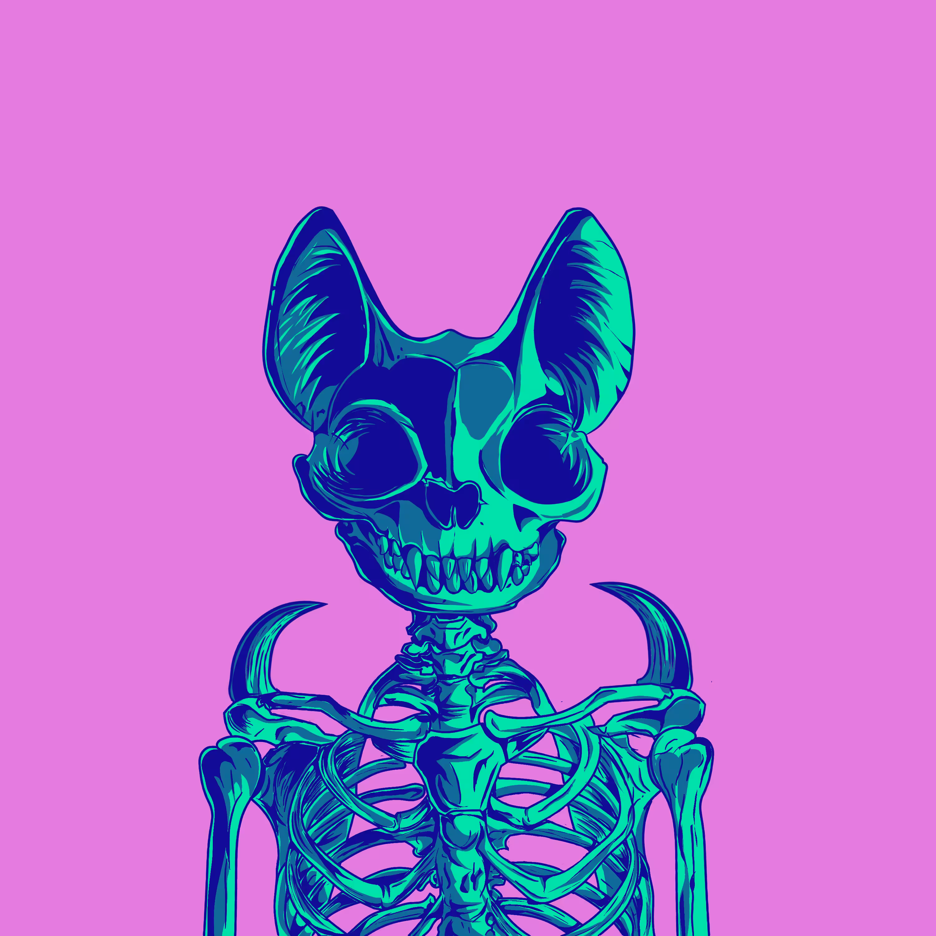 Intergalactic Skeles #19 - Bastet's Cat