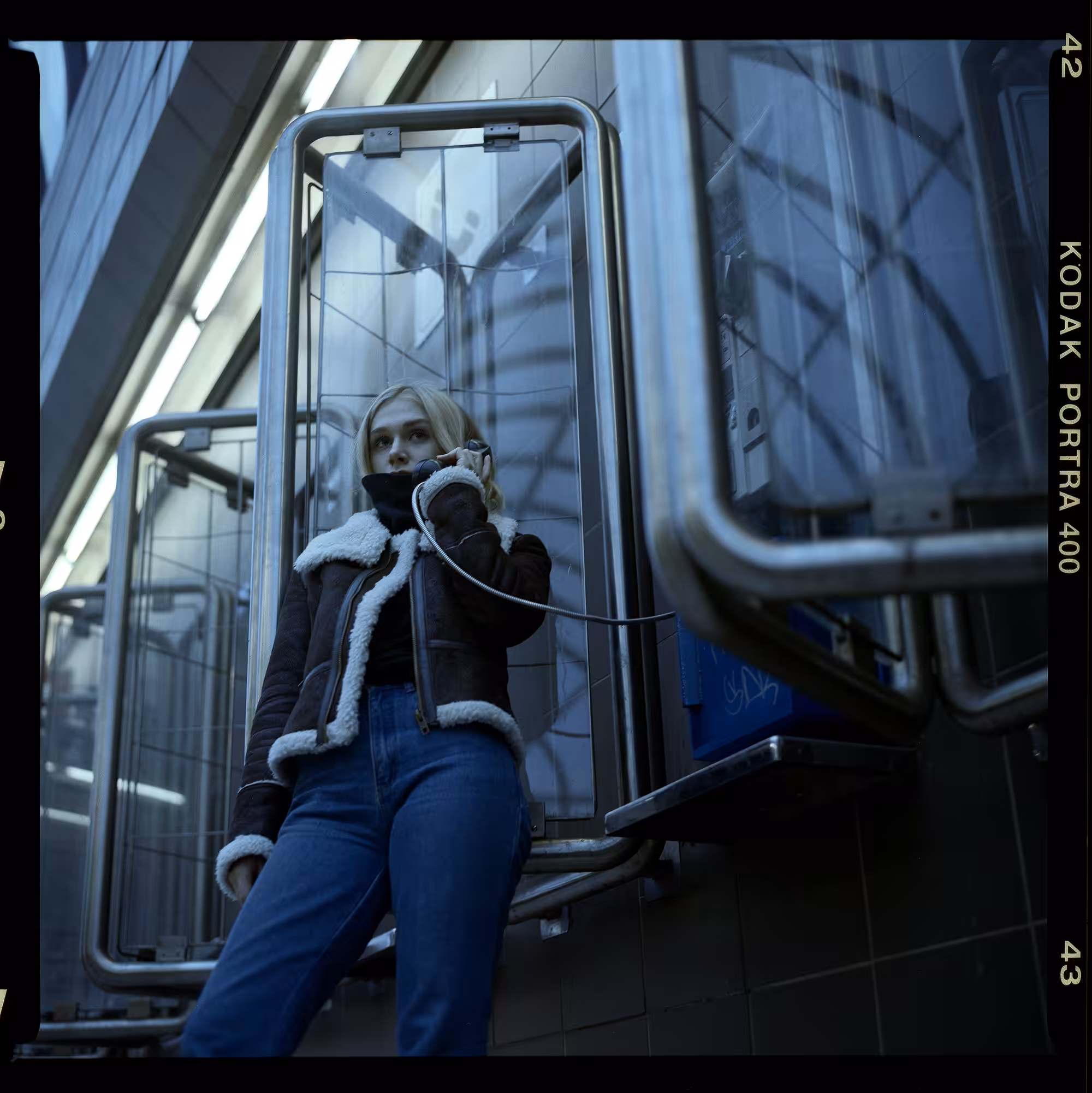 Metro Station // Phone booth