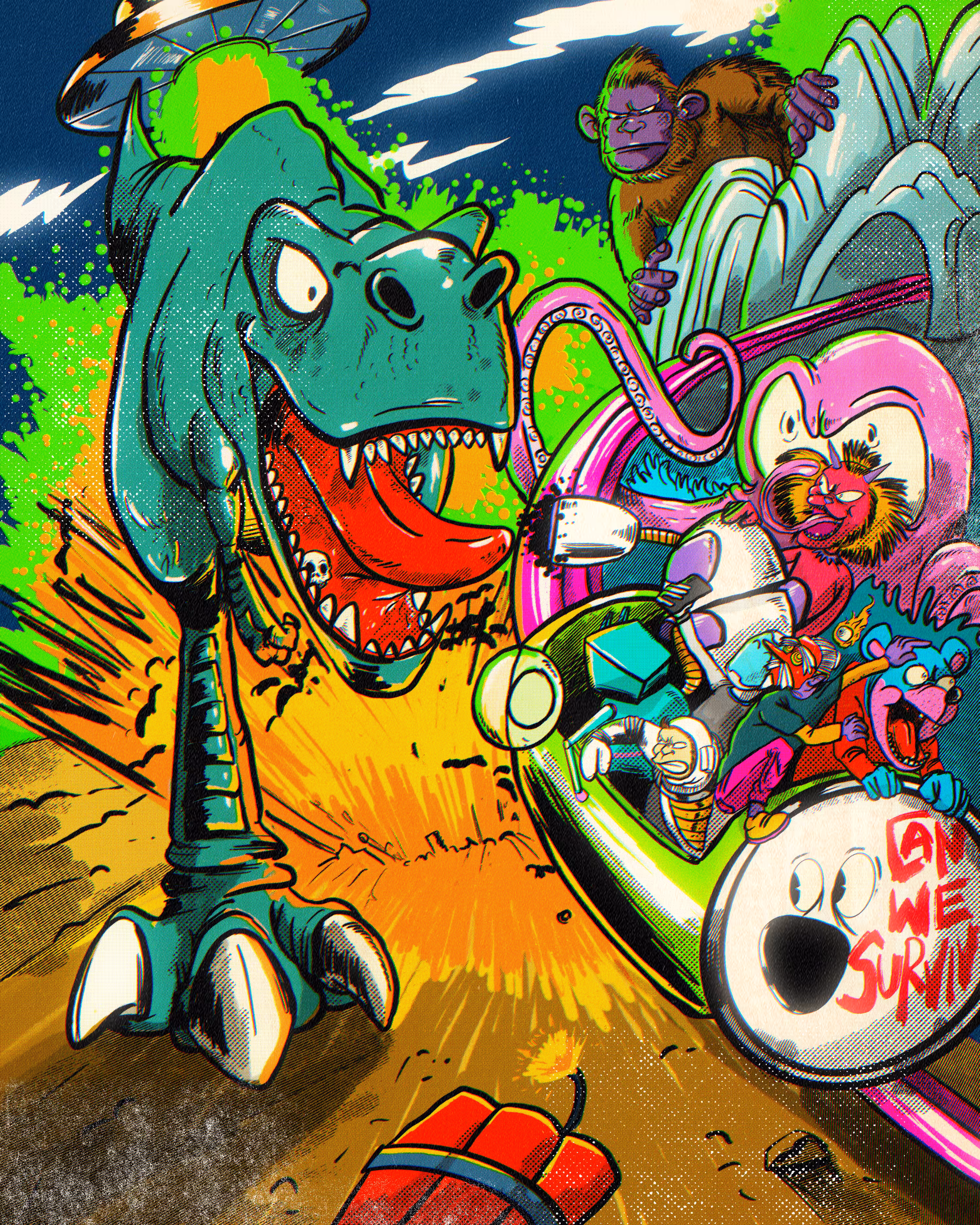 GORDO GOES TO HENFUNLAND