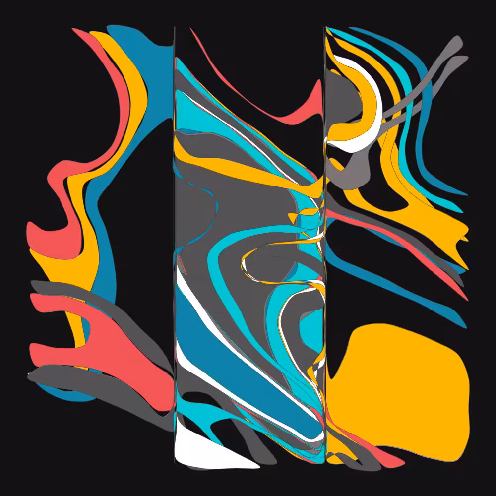 Geometric colorful shapes 3 #94
