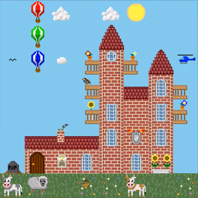 2D Mansion #614