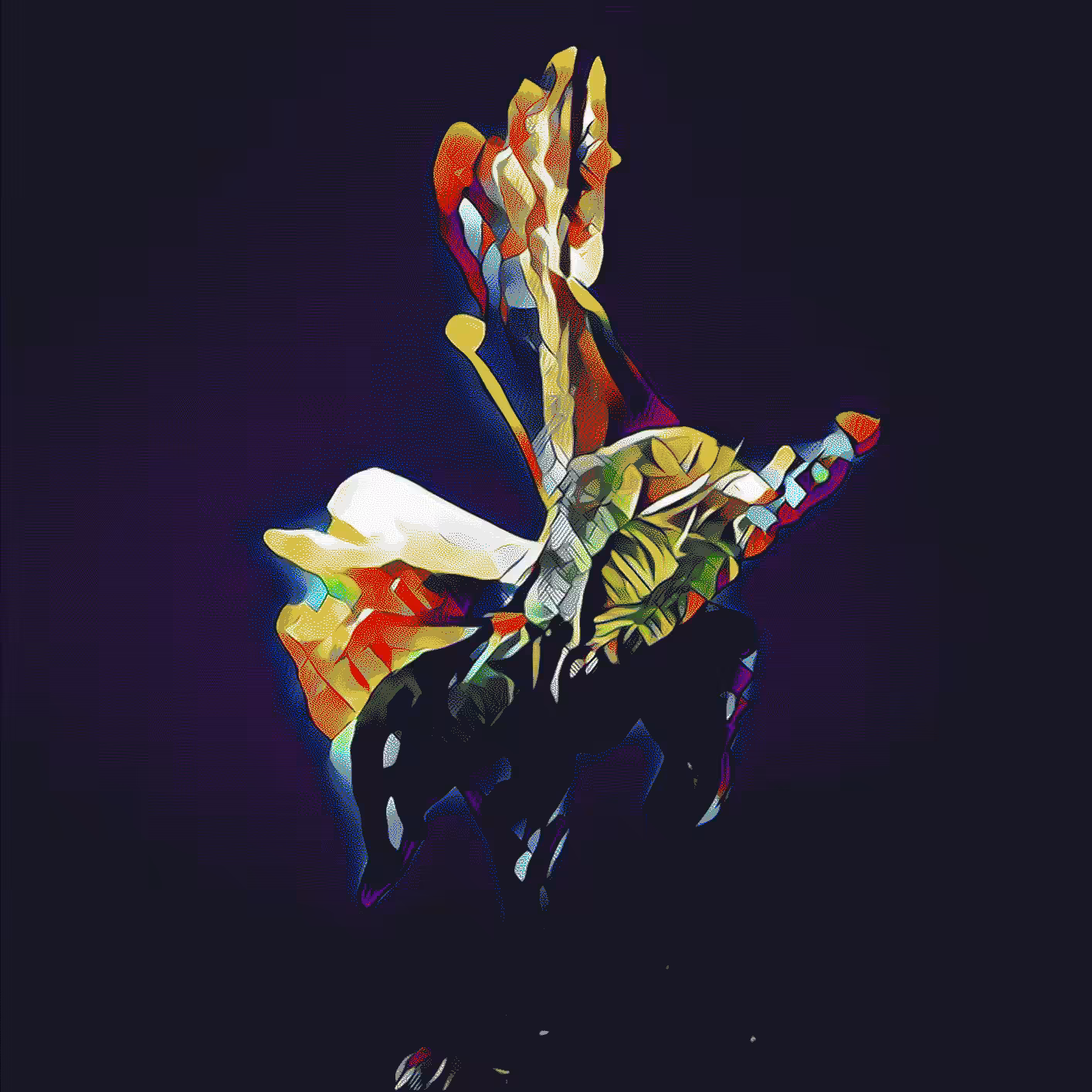 creature from the fathoms (dithered) 1