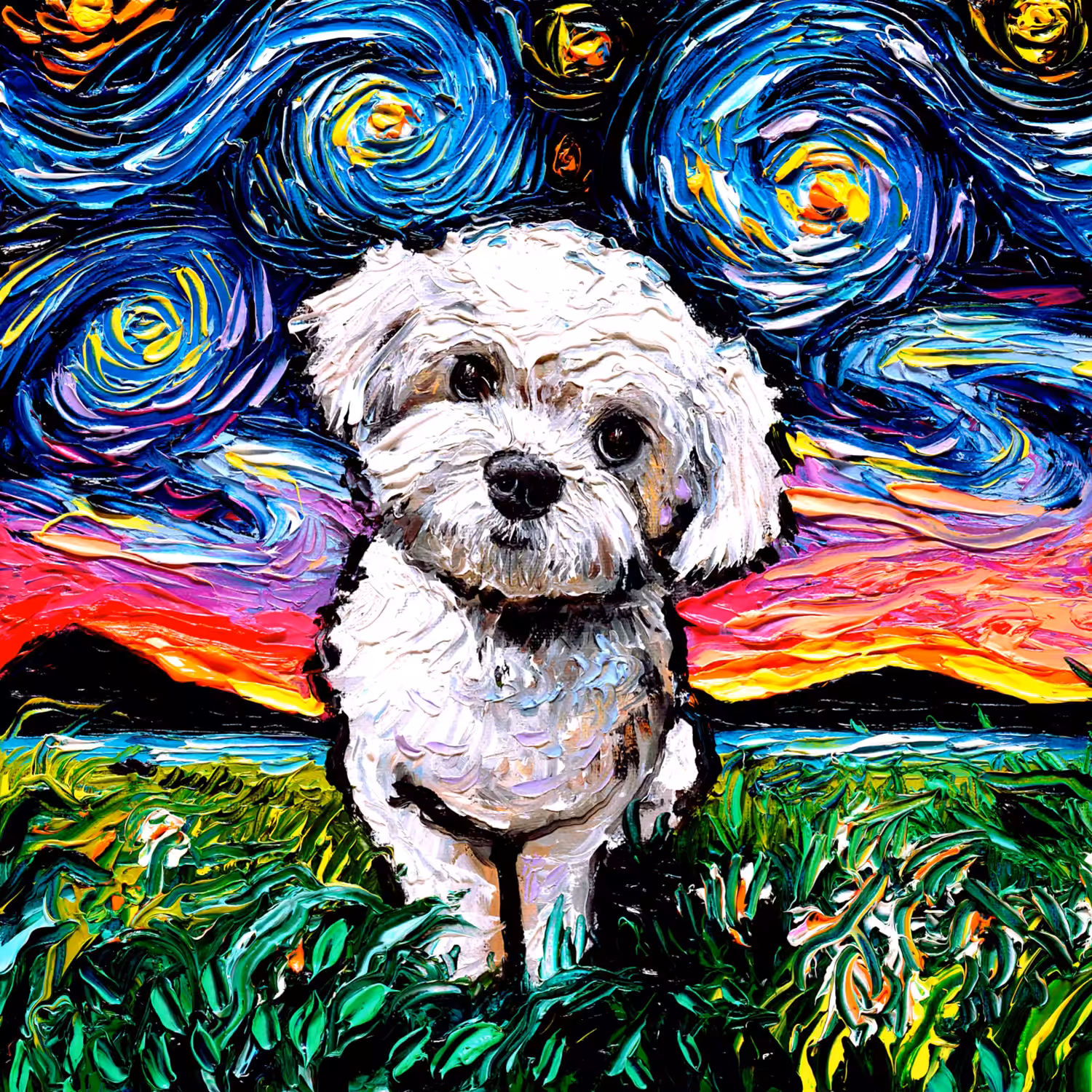 Maltipoo Night