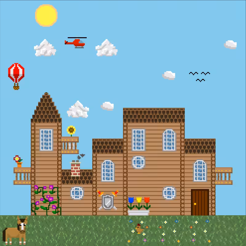 2D Mansion #395