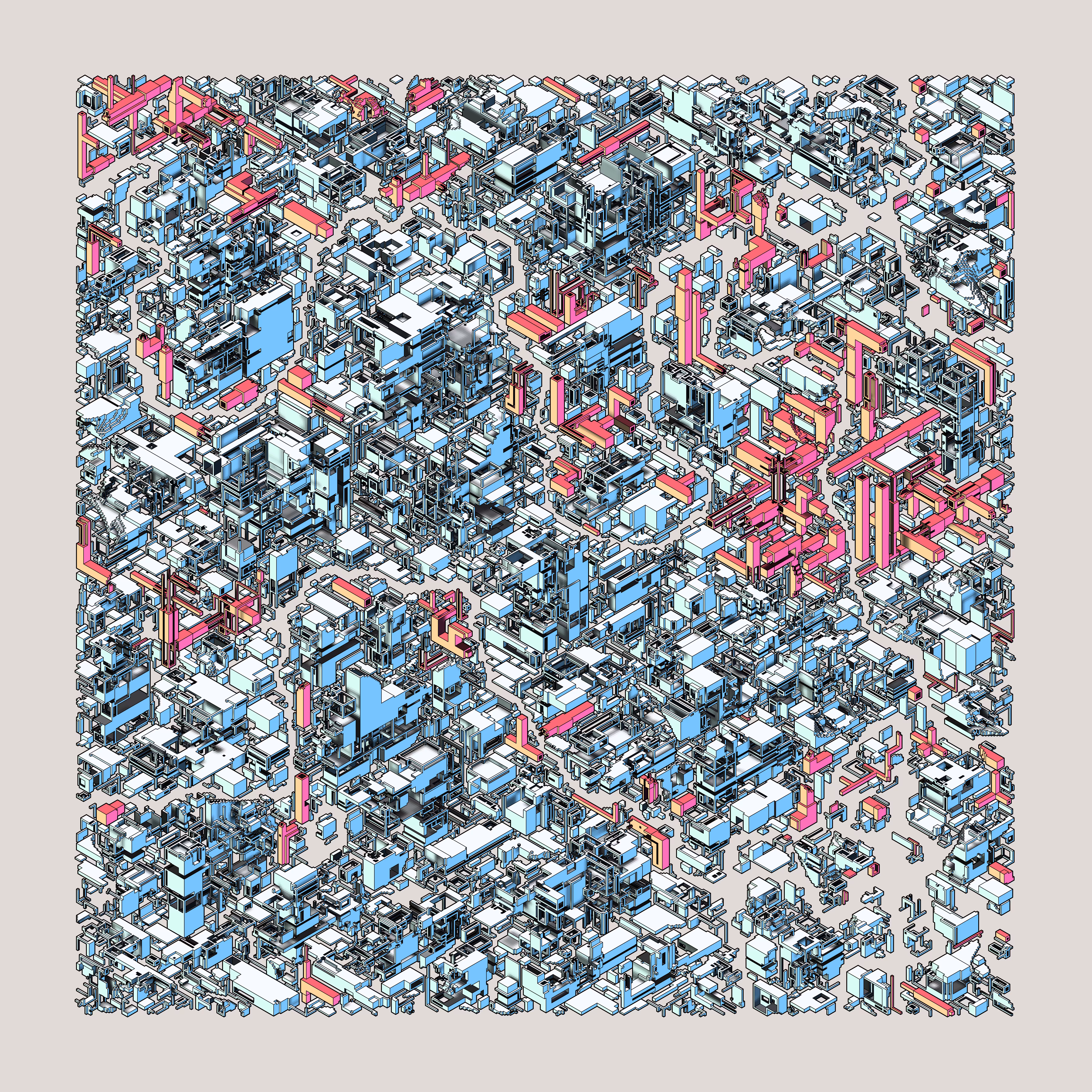 Isoverse - Invisible Cities: Invisible City #100