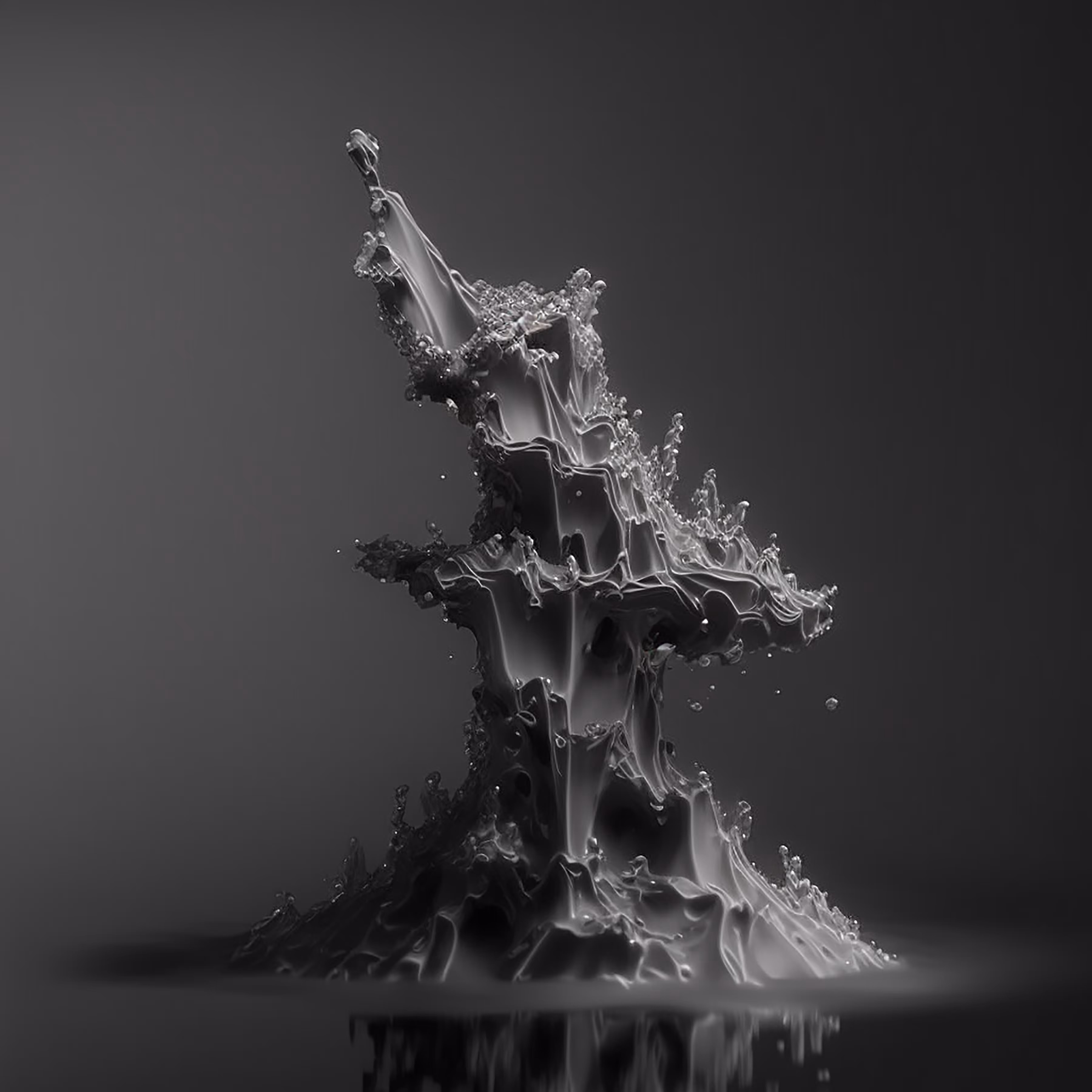 The Birth of AI Sculptures #443