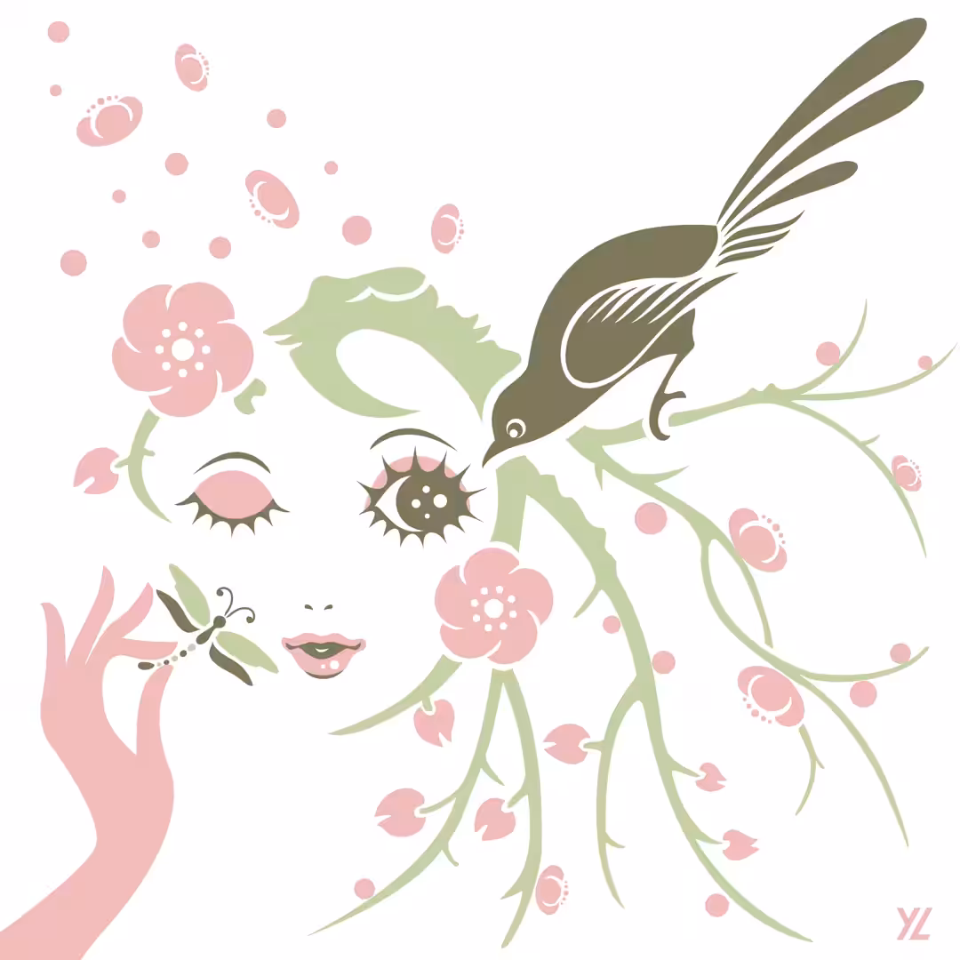 Cherry Blossom Friends (Day)