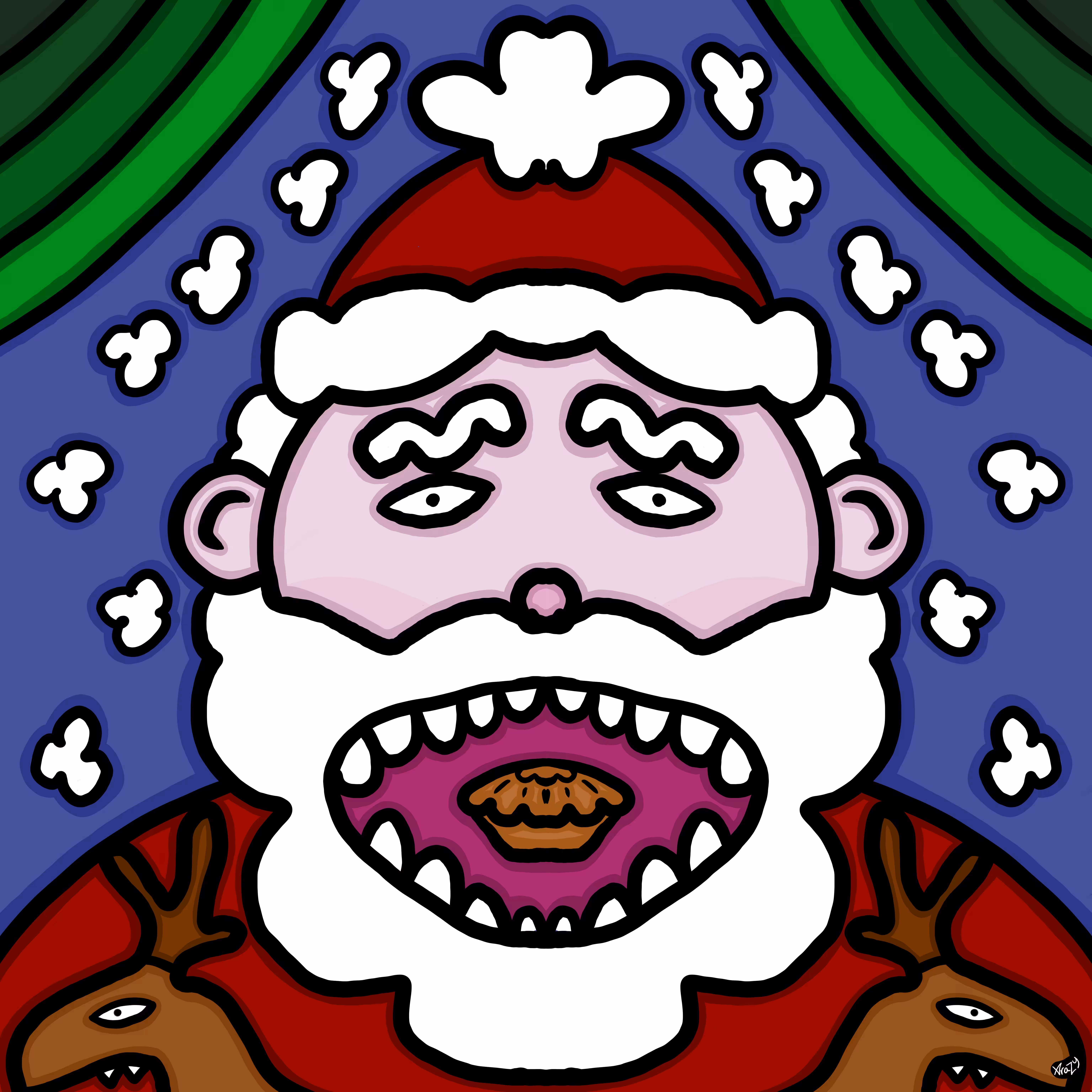 Squiggle Monster 033