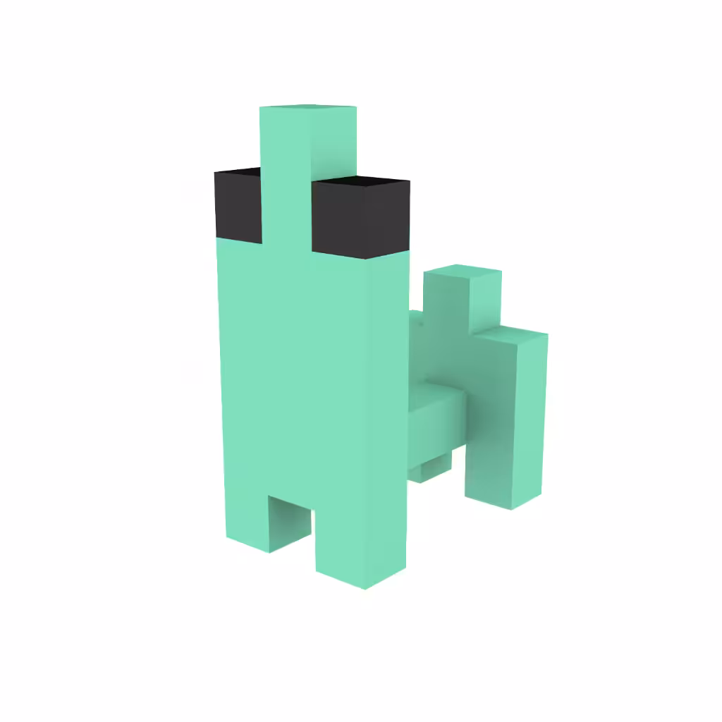 Cyan alpaca