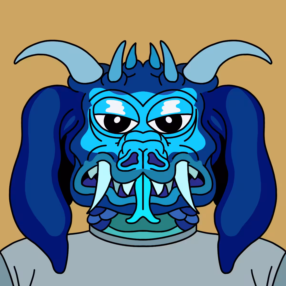 |Hedz| Blue Dragonian