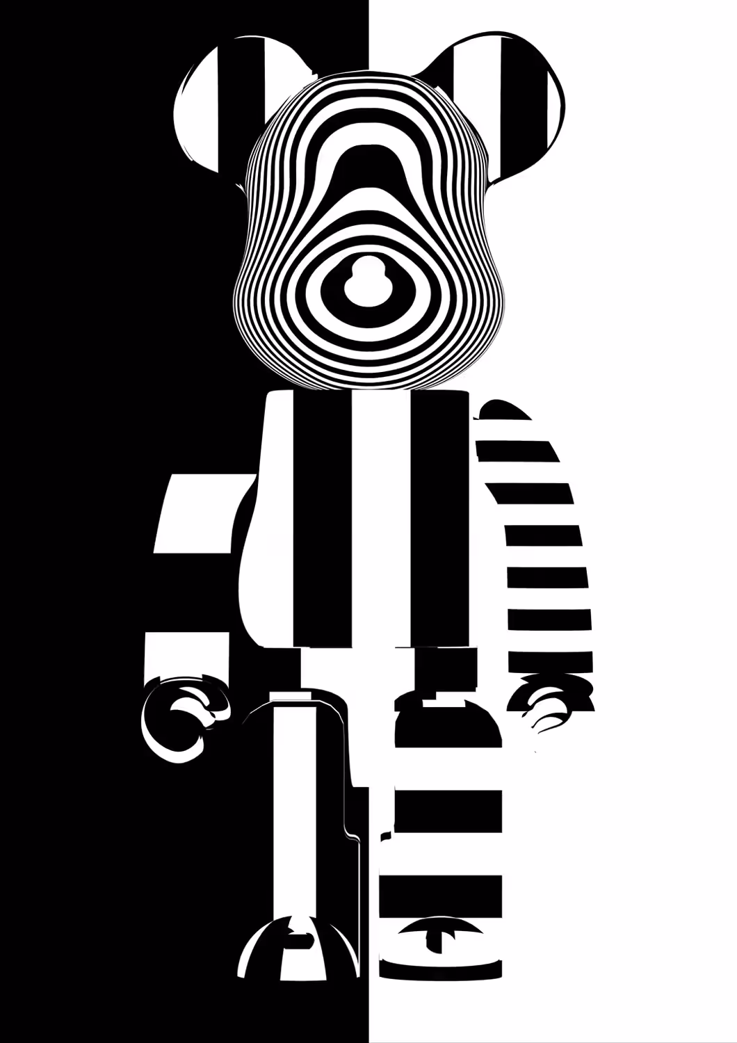 Phonon & Photon Be@rbrick  /aka patterns the universal rule brick/