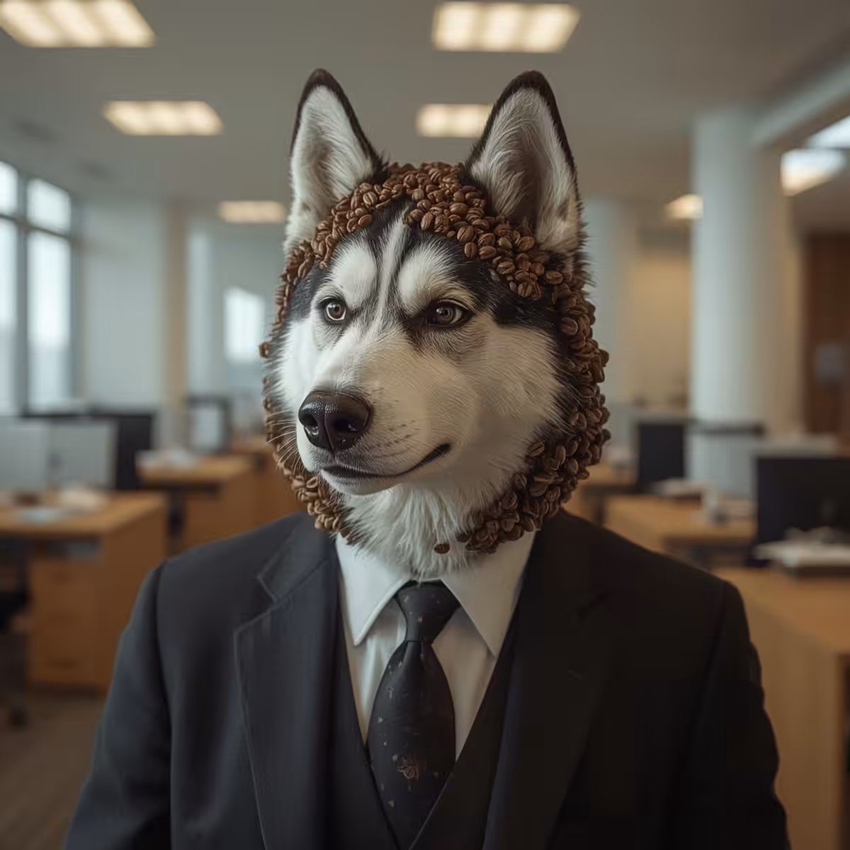 Coffee Husky 001