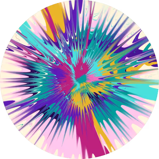 Beautiful, Too Great, Serenade And Benignant Explosion Painting