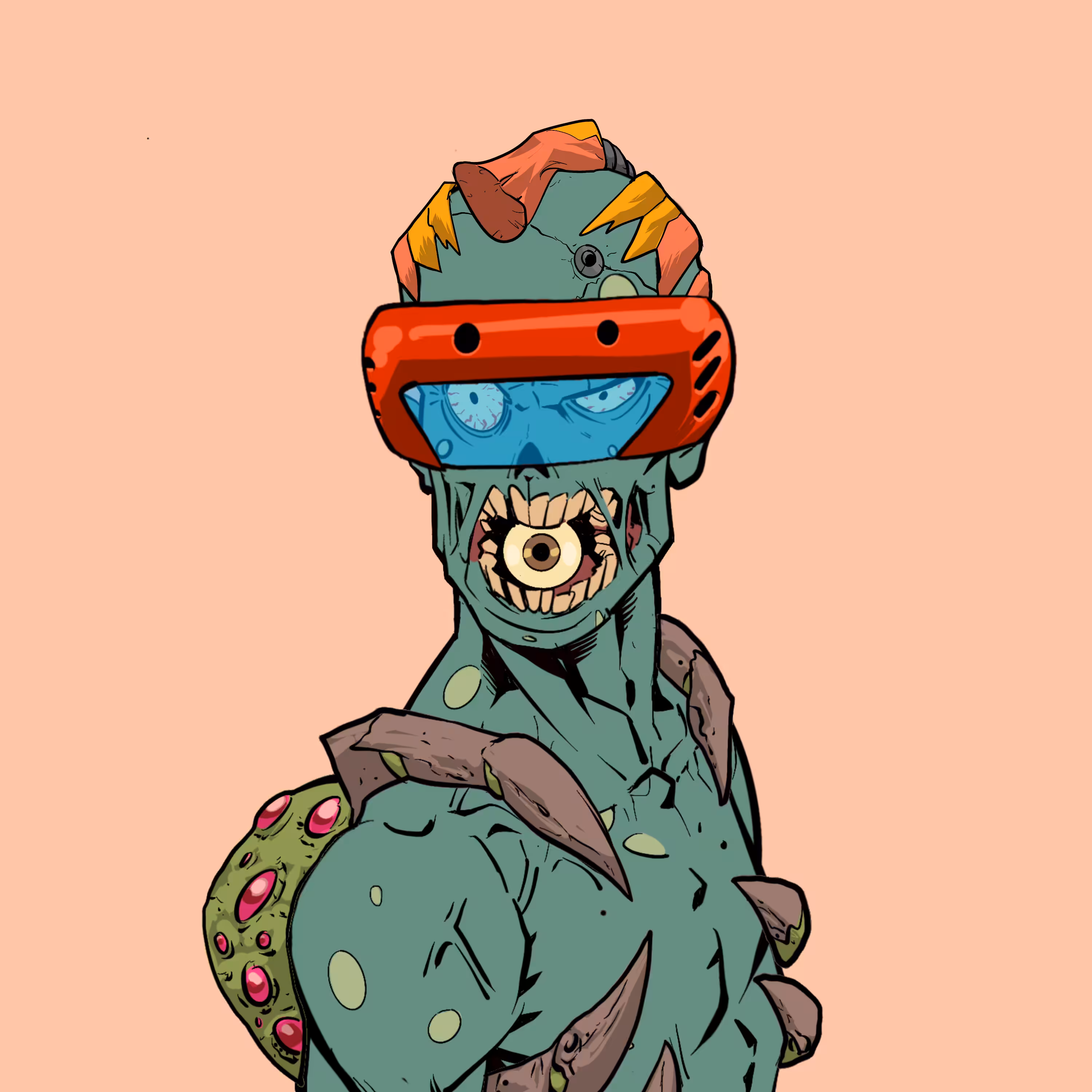 GlieseZombiesPFPs: GlieseZombiePFP #2132