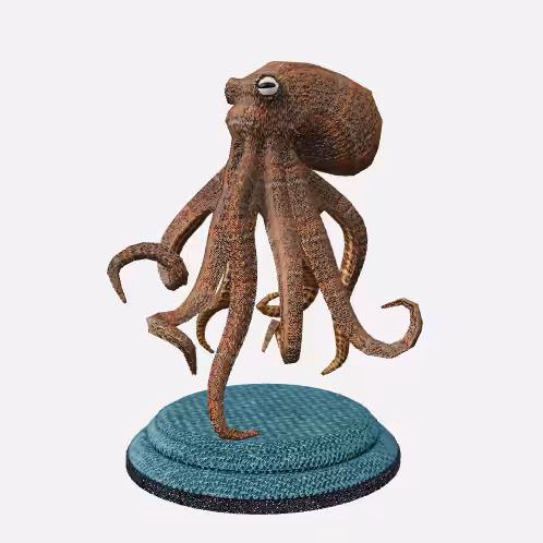 3D Octo Token #06