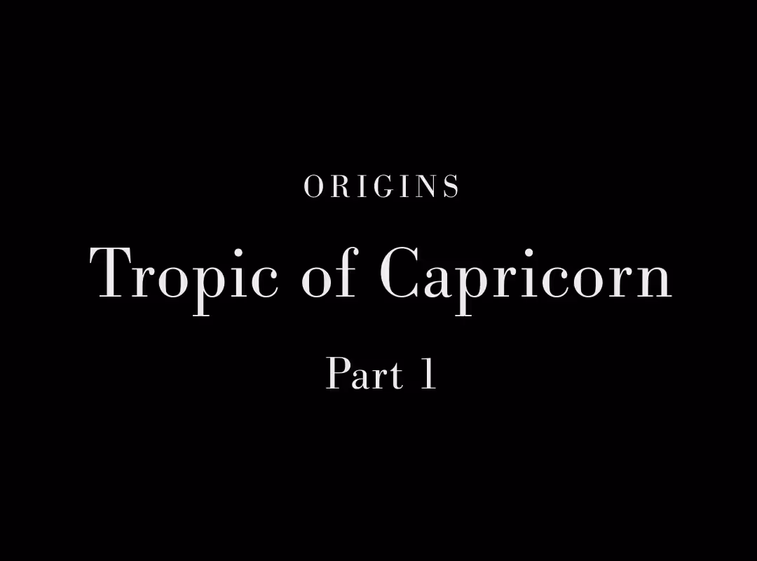 Origins: Tropic of Capricorn // Part 1