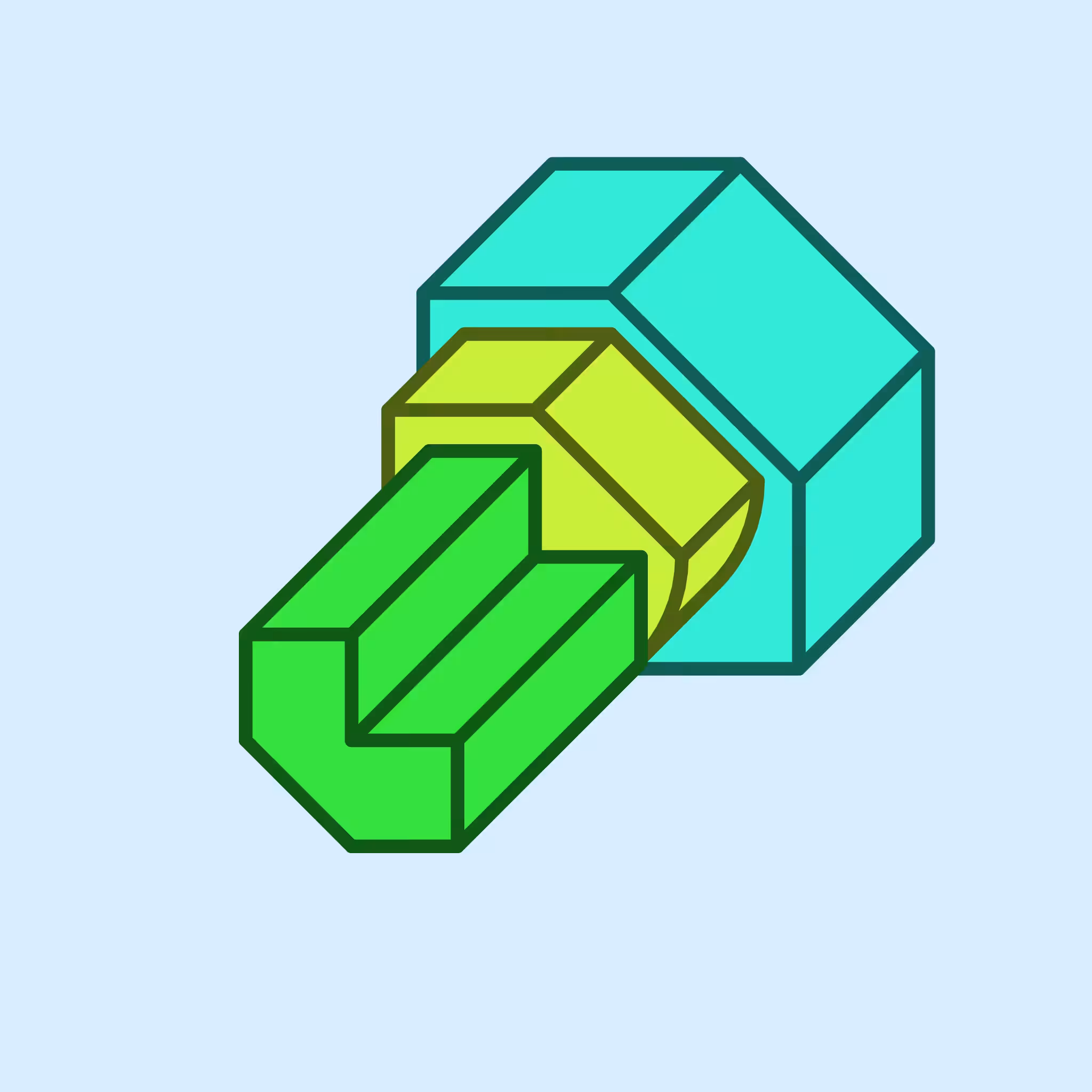 Calm shapes #2027