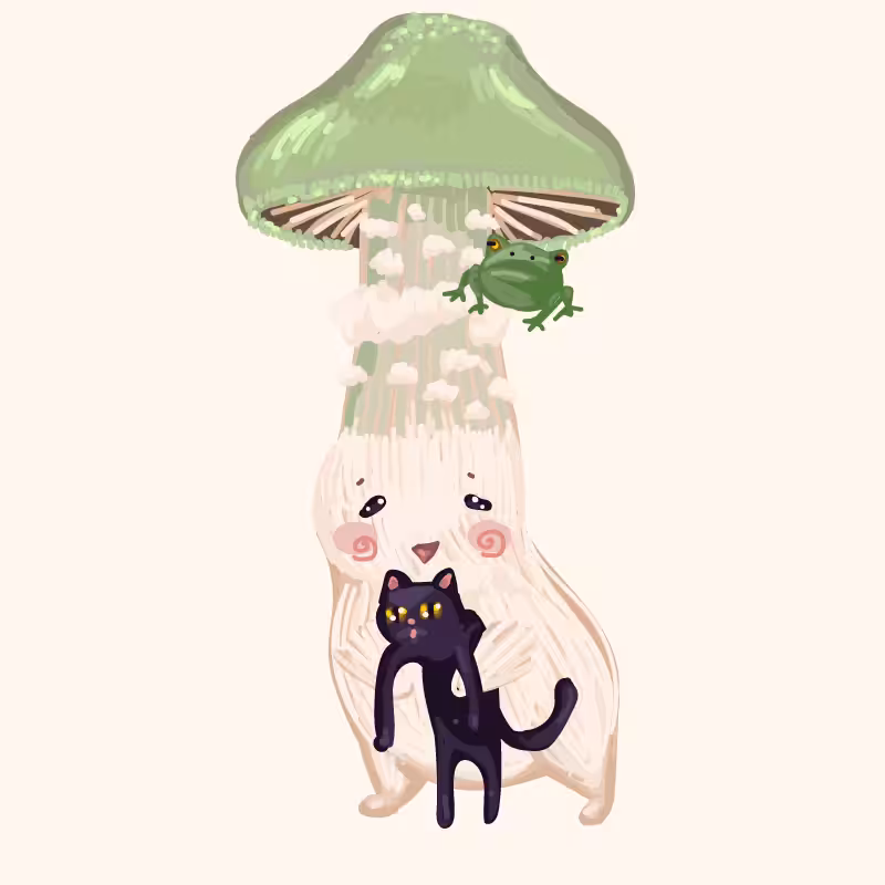 Cute Mushrooms Forest Guys #10