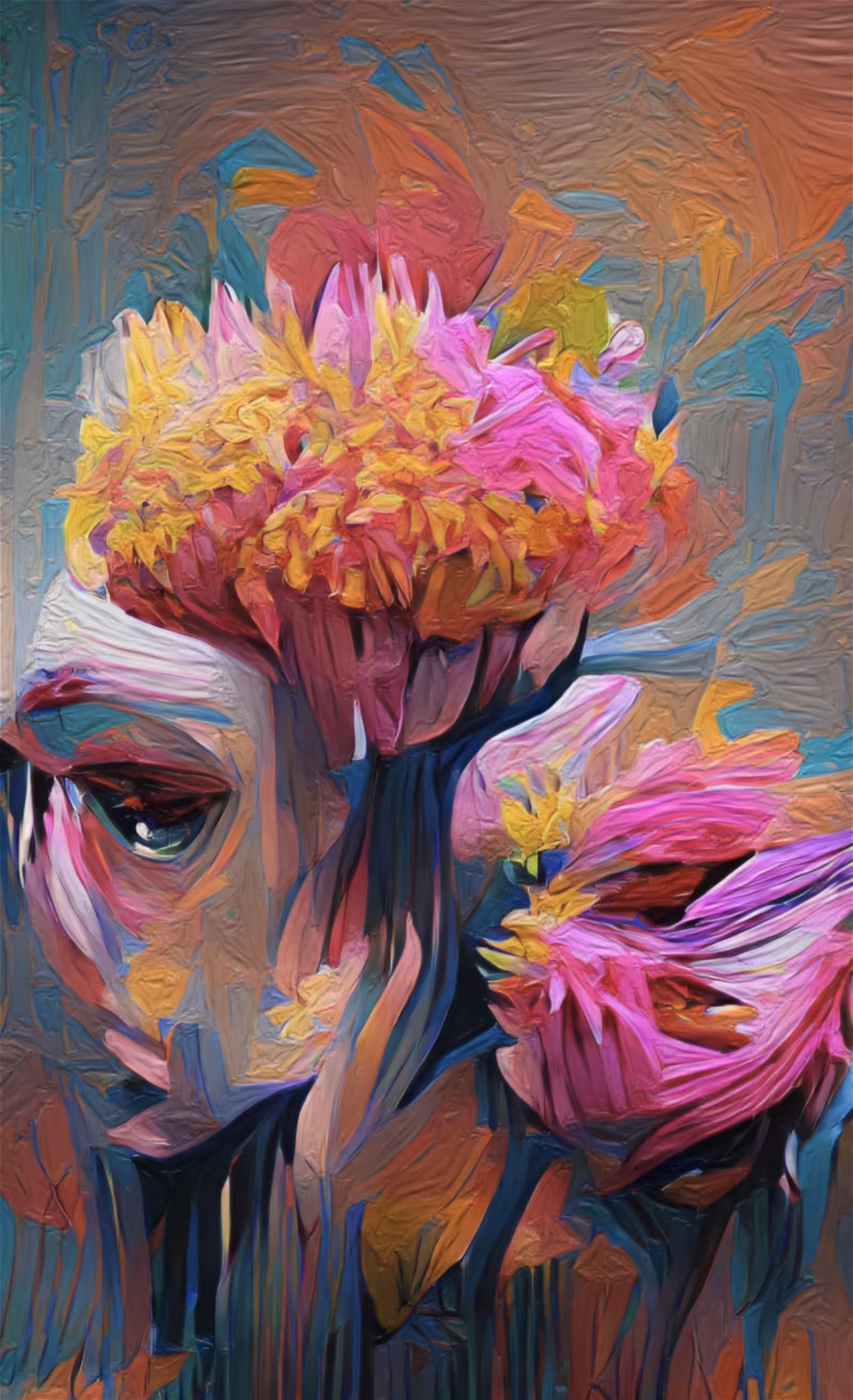 Flowers and People #8