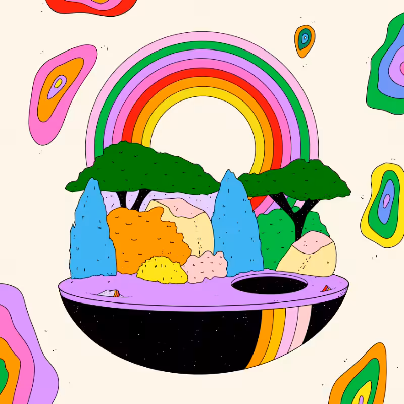 🌈🌴🪐 #245