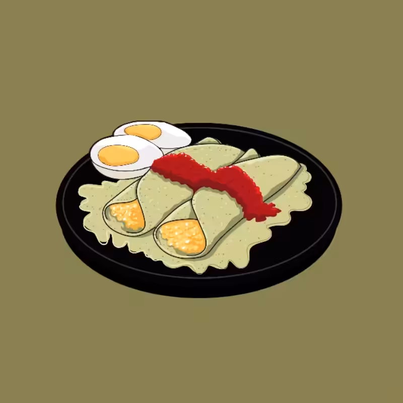 Papadzules | Mayan Lords Food