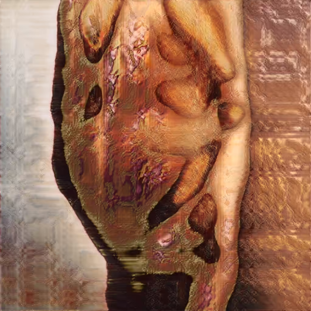 AI Generated Nude Portrait #7 Frame #277