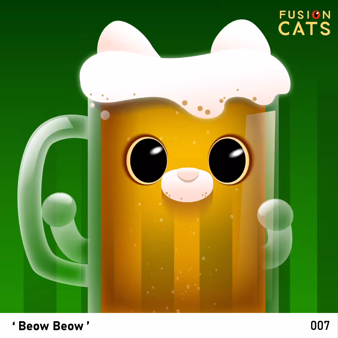 Fusion Cats Collection - ‘Beow Beow ’ #007