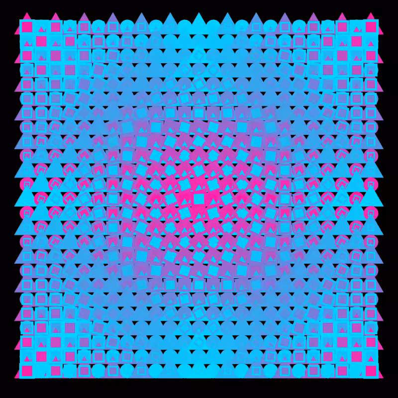 Hyper-Vasarely #8