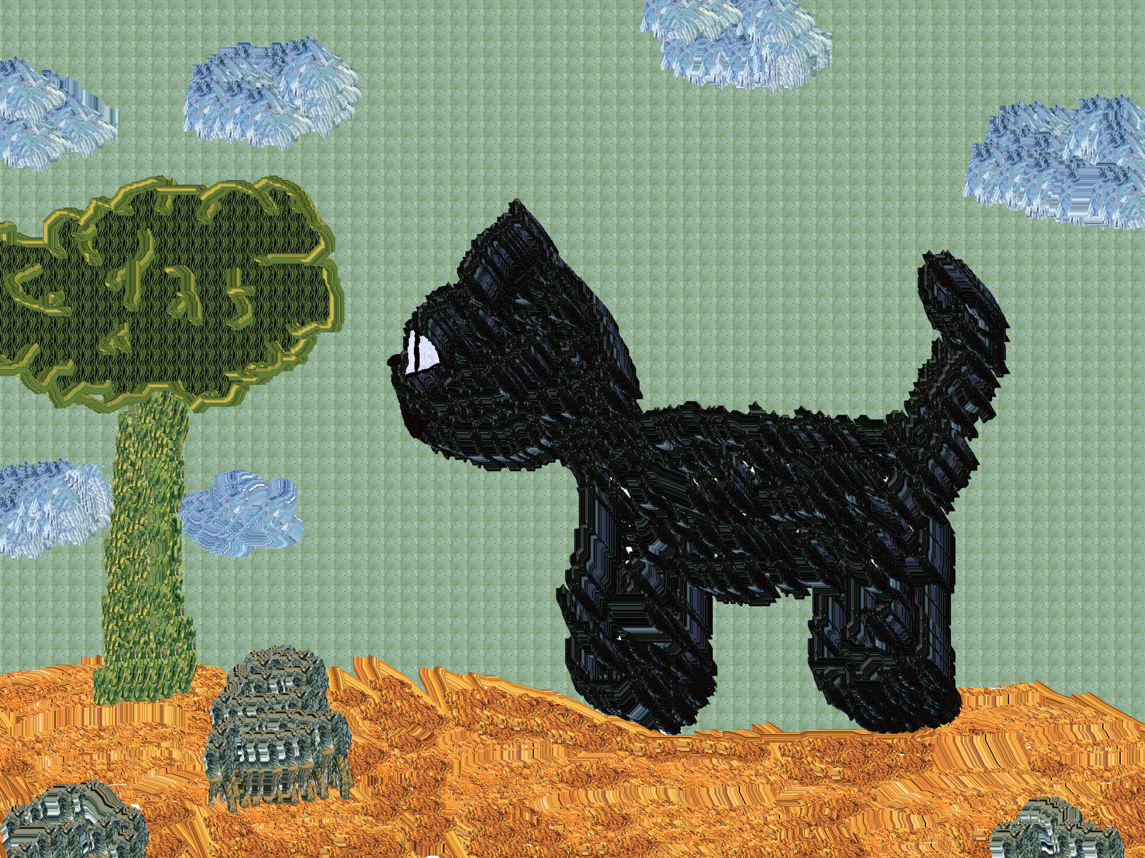 giant cat
