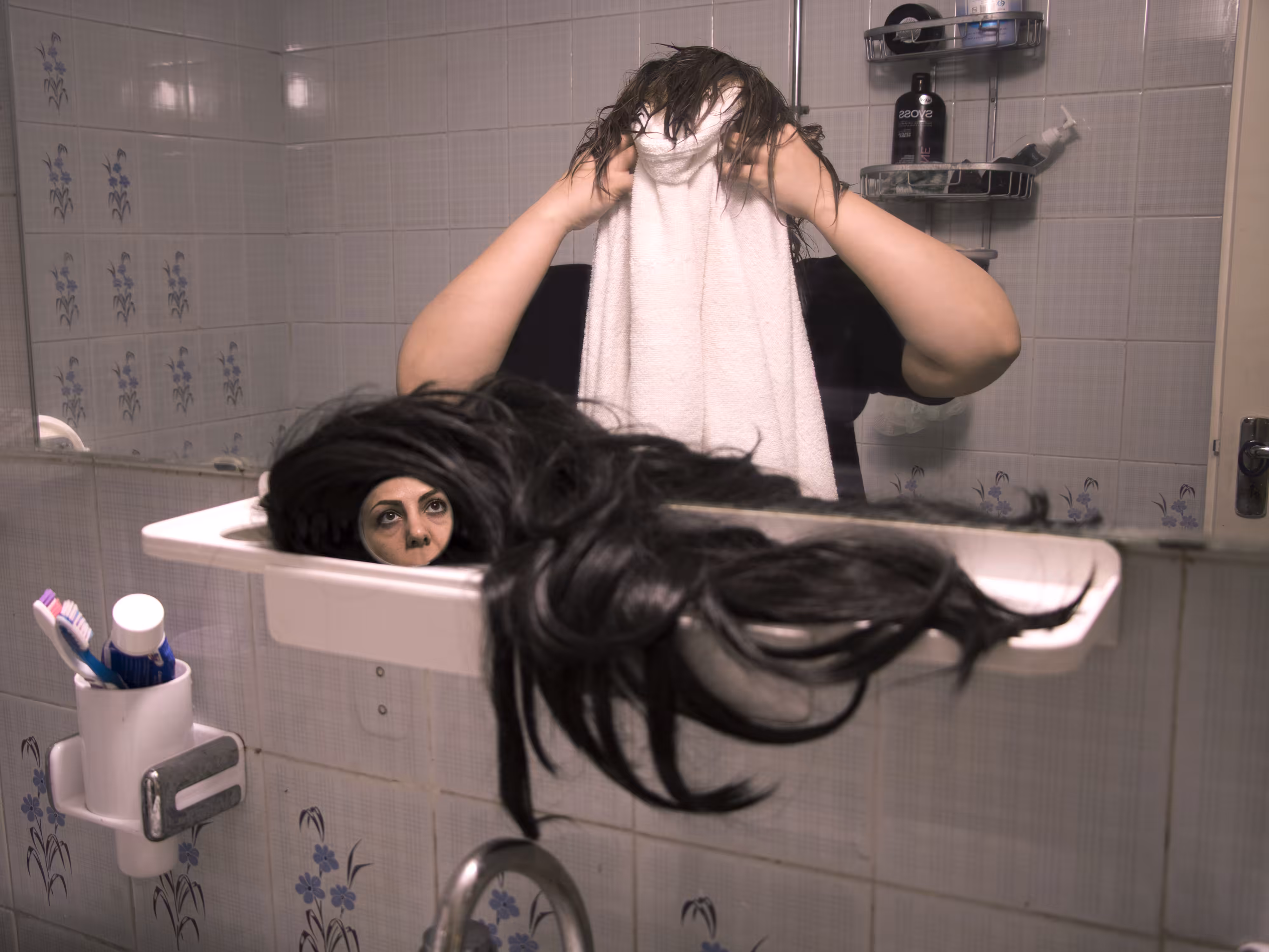 hidden face
