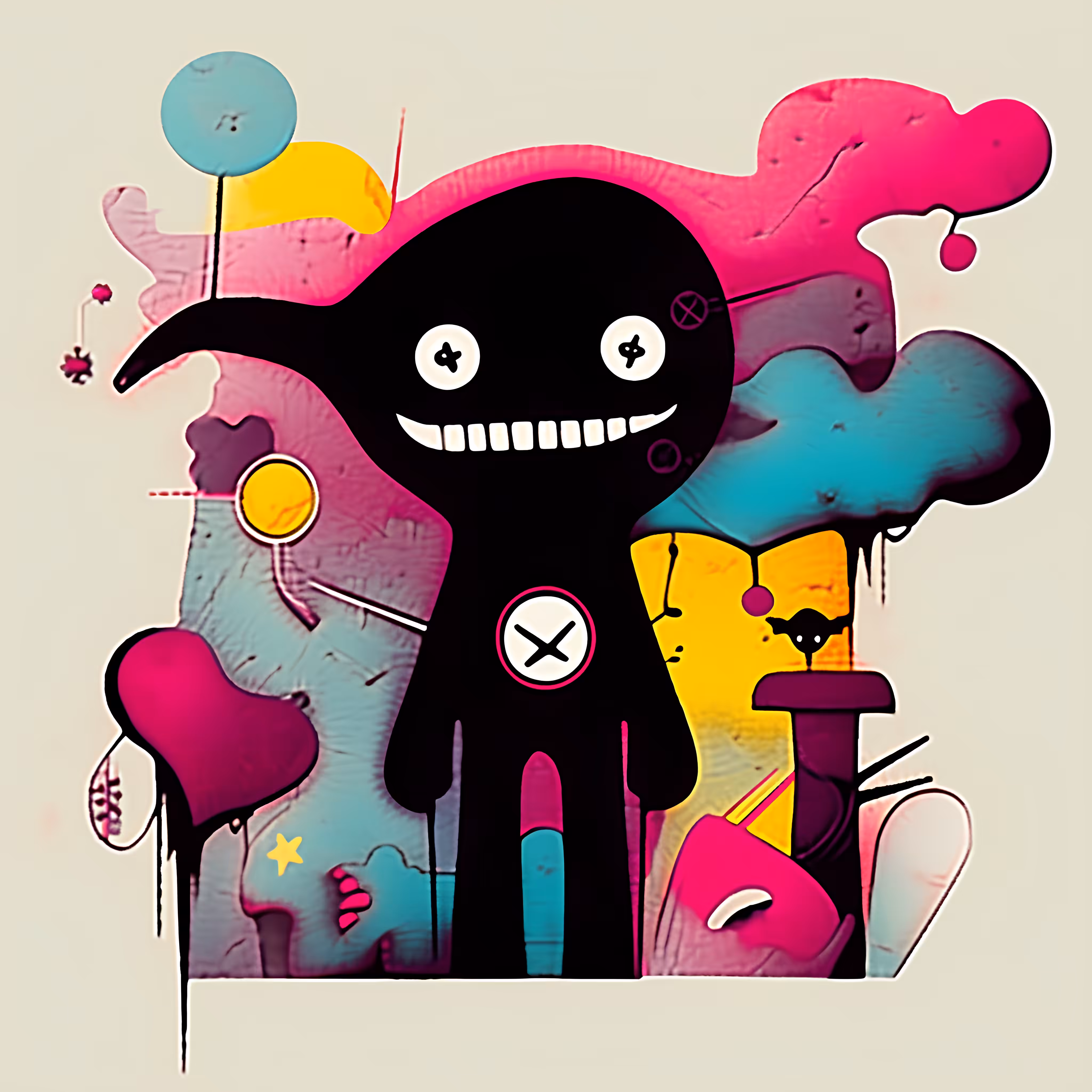 Rainbow Emonster #1