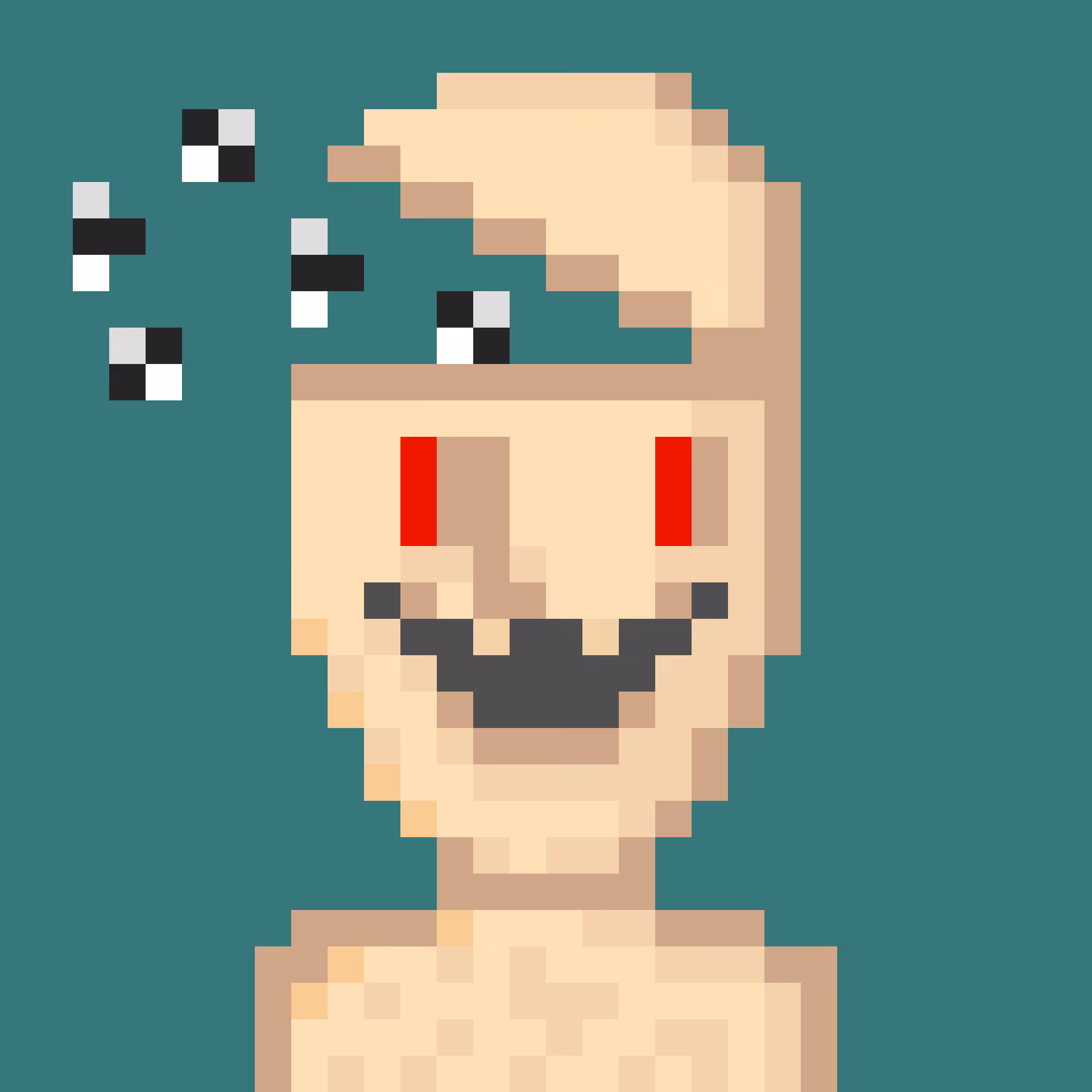  Pixel Head #S182