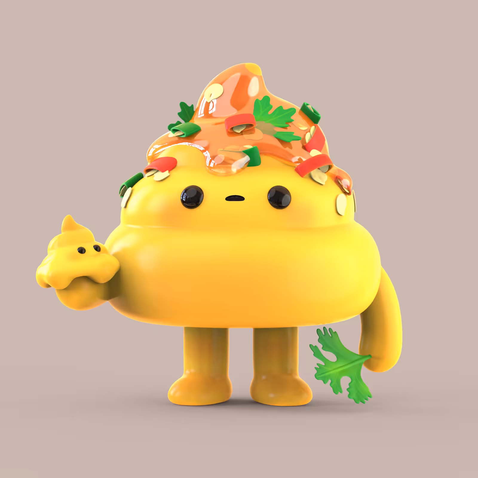 001 Poopie : Sauce fish & Chilli yellow