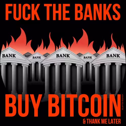 Fuck the Banks, Buy Bitcoin by Alotta Money