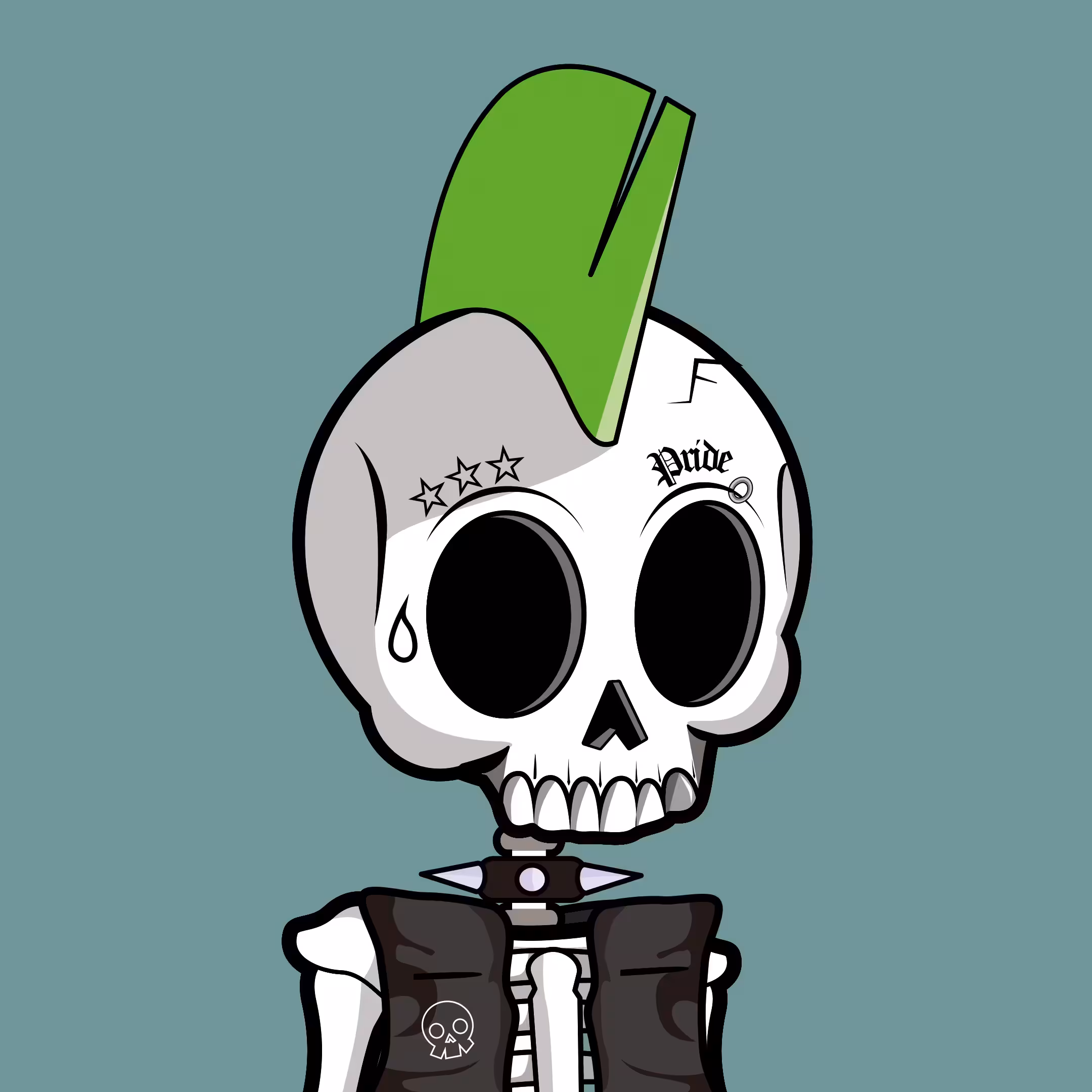 Edgar The Skeleton - PUNK IV #74