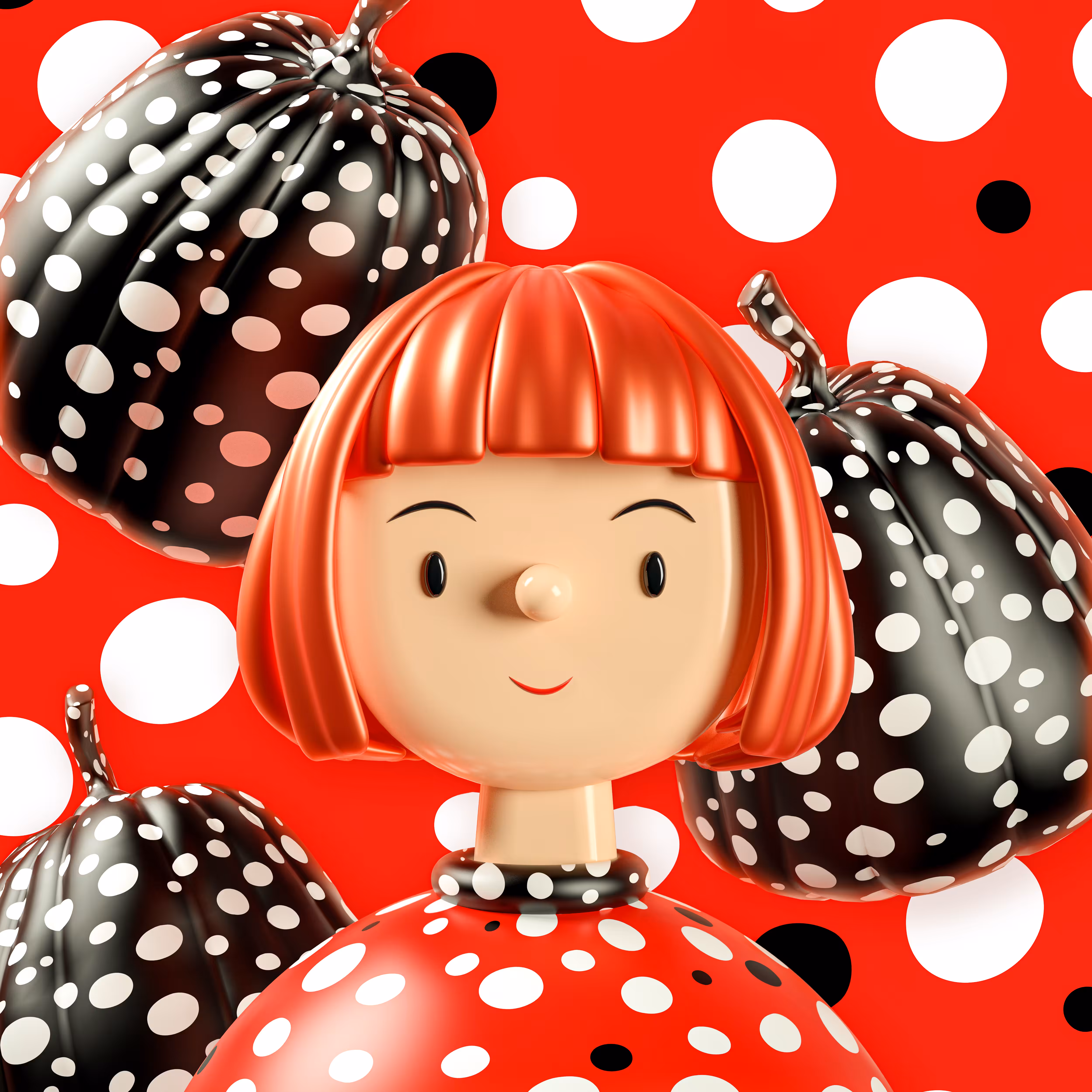 Kusama Toy Face