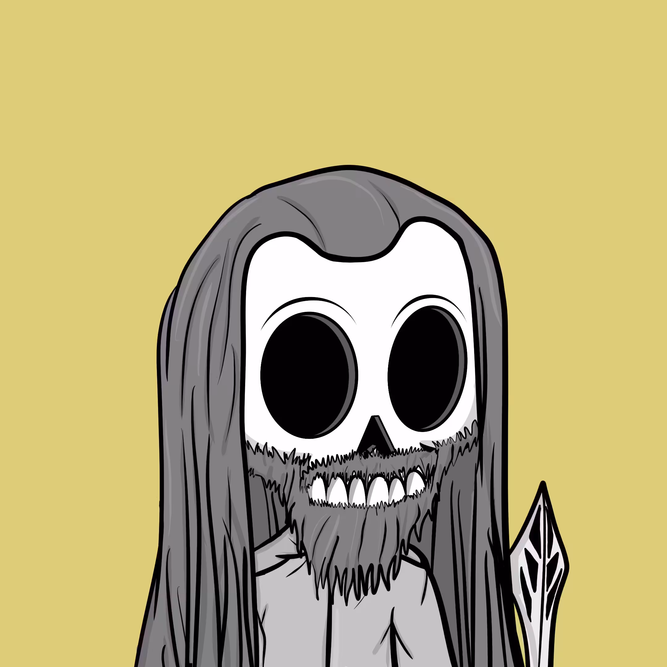Edgar The Skeleton - Gandalf #147
