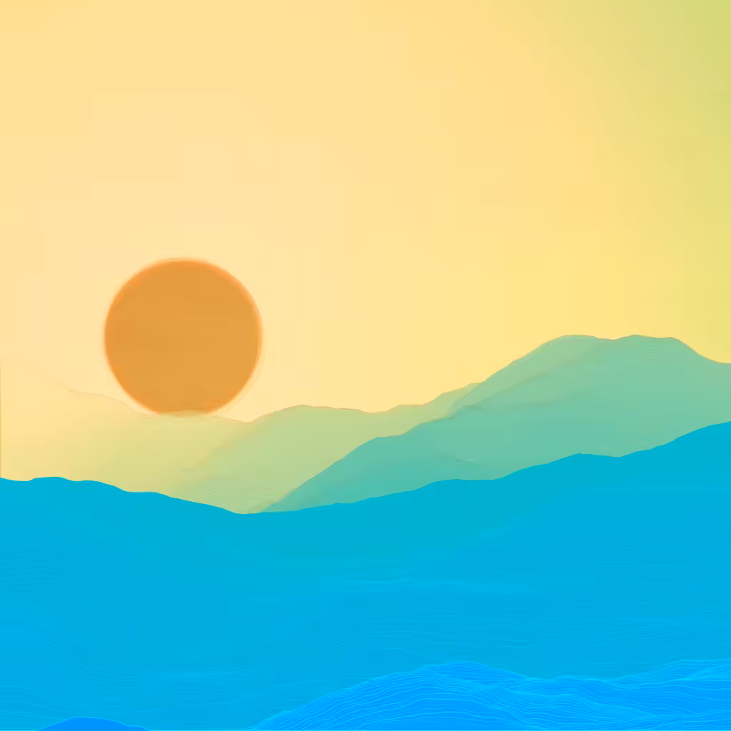 Valley at Dawn #201