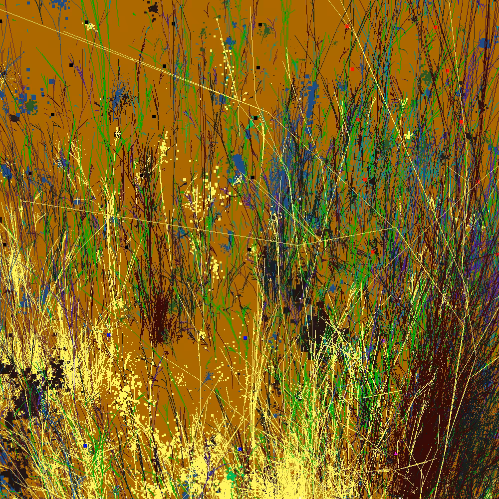 Infinite Garden: 26544 Flowers