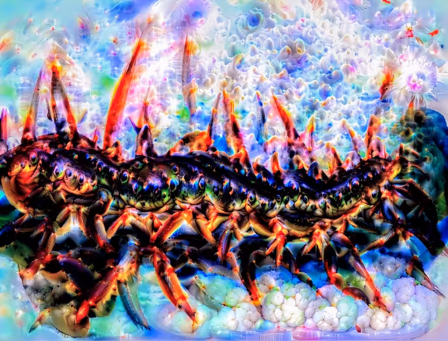 Acrylic Centipede
