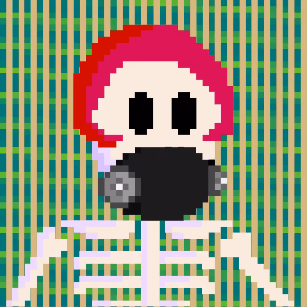 PIXEL SKULLETTI 1 #22
